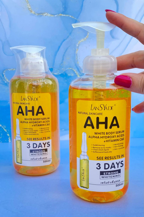 سرم روشن کننده لنسیاد مدل آ اچ آ AHA اورجینال