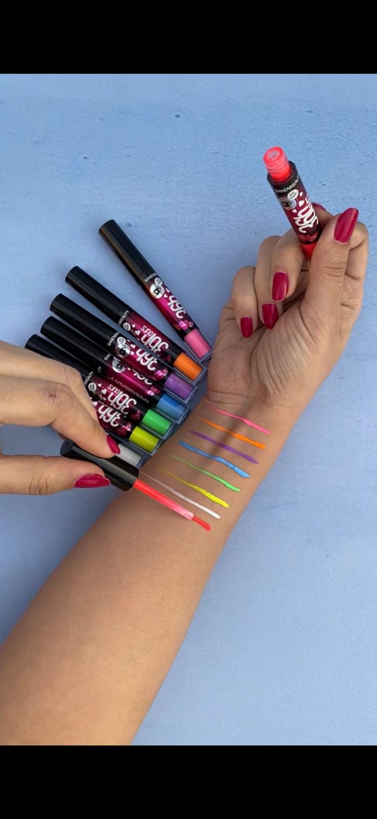 خط چشم رنگی نئونی سندبیوتی SANDBEAUTY