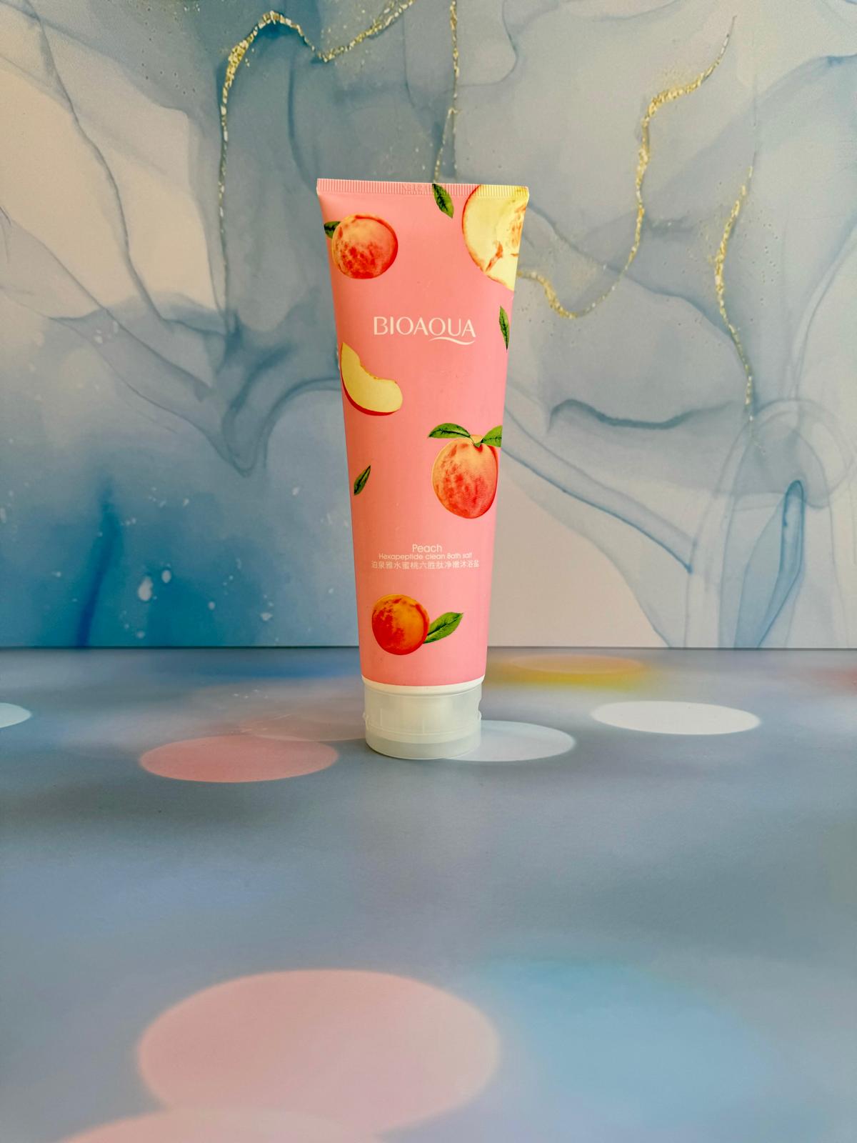 نمک بدن با عصاره هلو بیوآکوا BIOAQUA