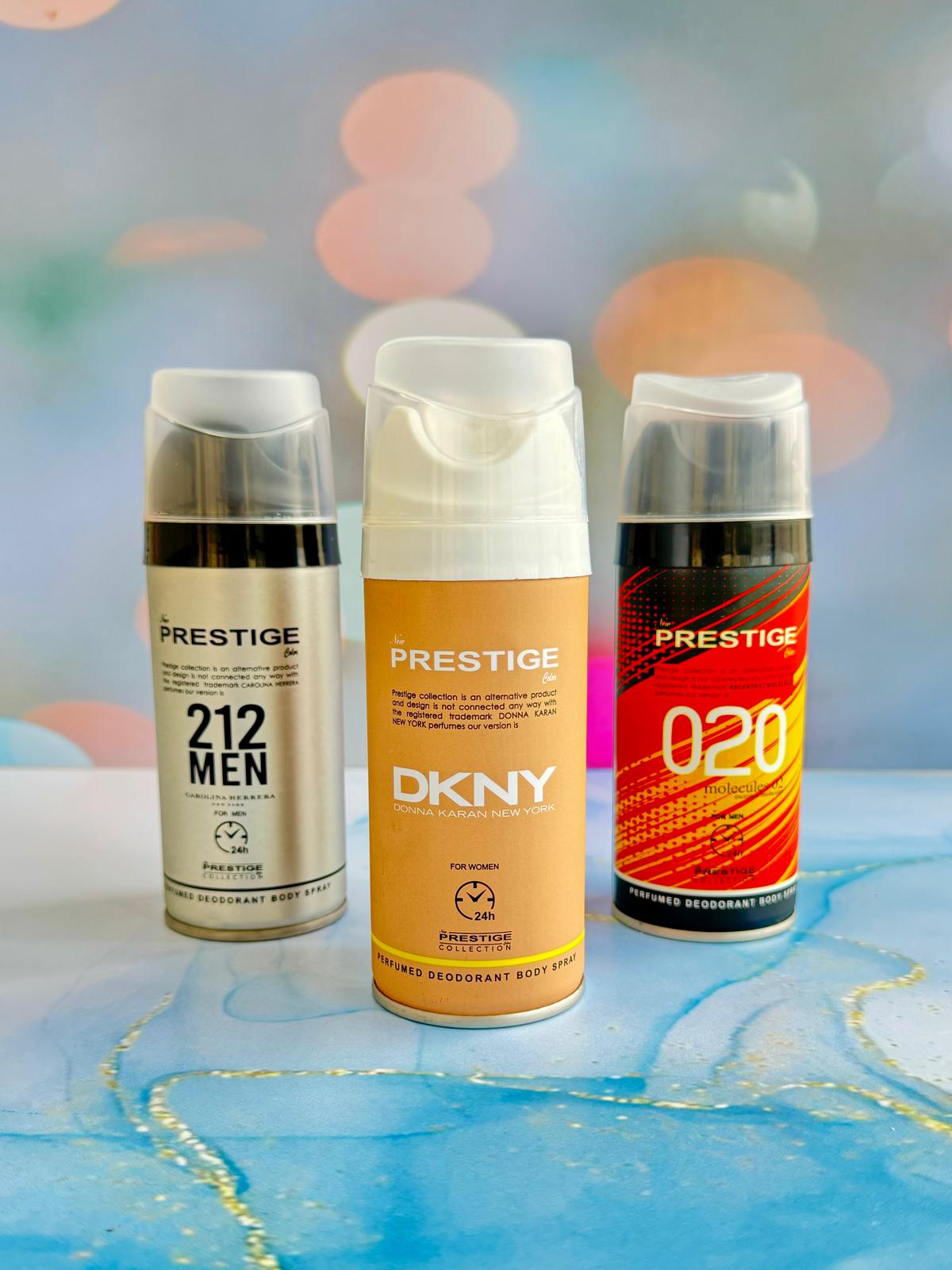 اسپری خوشبو کننده بدن نیو پرستیژ کالر