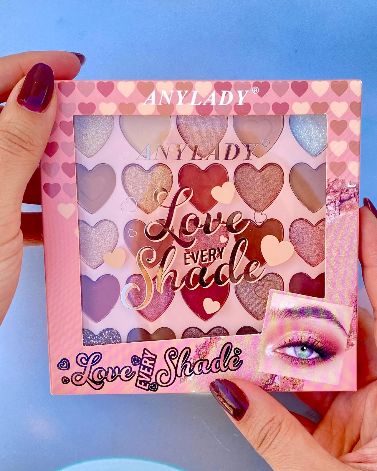 سایه قلبی آنی لیدی ANYLADY