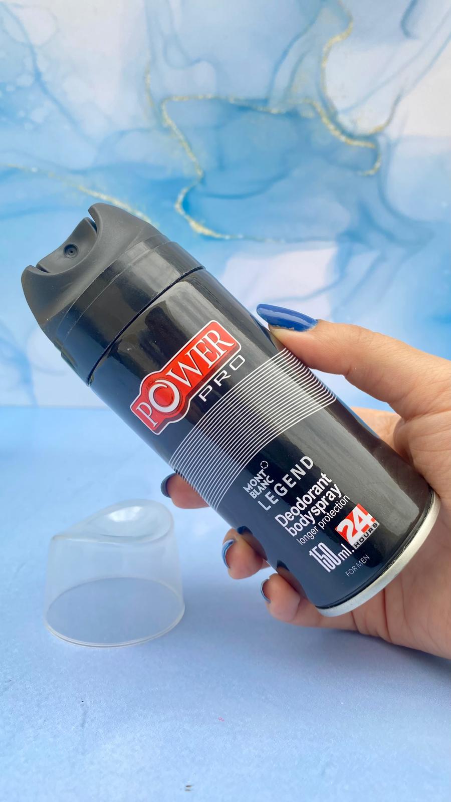 اسپری دئودورانت و خوشبو کننده بدن پاورپرو POWER PRO