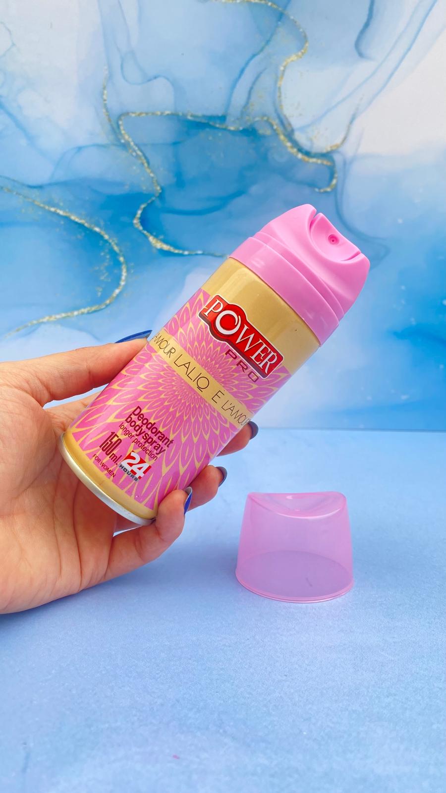 اسپری دئودورانت و خوشبو کننده بدن پاورپرو POWER PRO