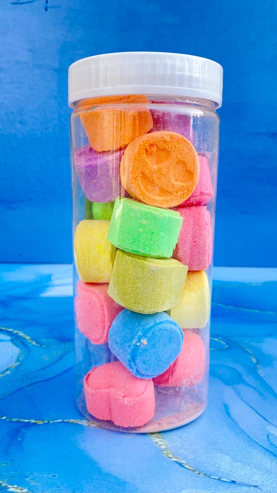 پک کوکتل پدیکور پا قوطی بلو