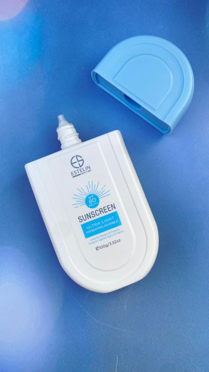 ضدآفتاب استلین مدل بیرنگ ESTELIN Ultra-Light Hydrating Invisible