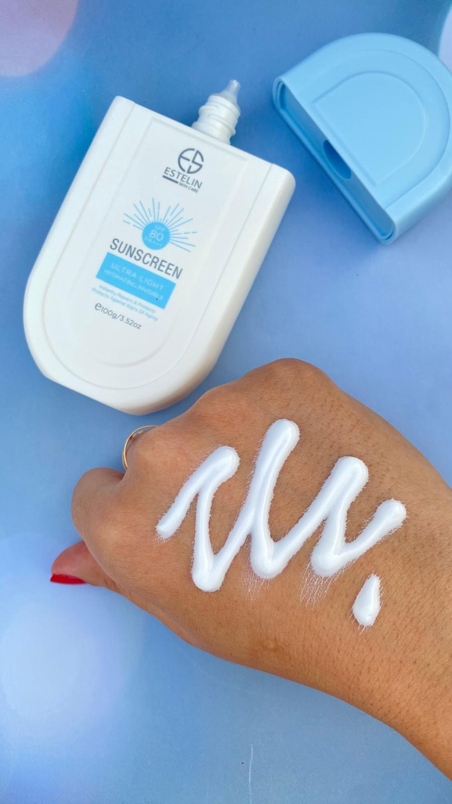 ضدآفتاب استلین مدل بیرنگ ESTELIN  Ultra-Light Hydrating Invisible