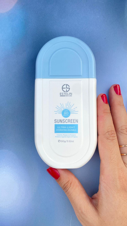 ضدآفتاب استلین مدل بیرنگ ESTELIN Ultra-Light Hydrating Invisible