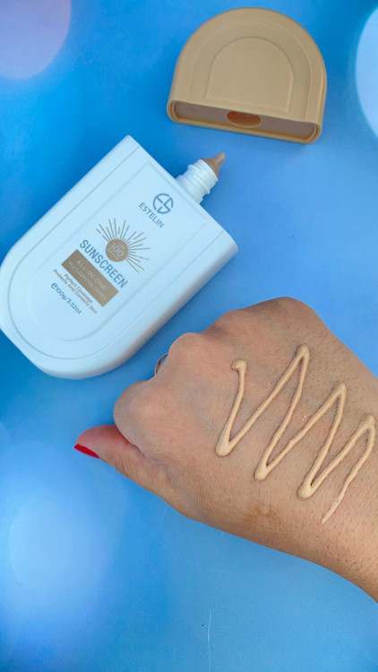 ضدآفتاب استلین مدل تینتی Estelin Tinted Sunscreen SPF 100