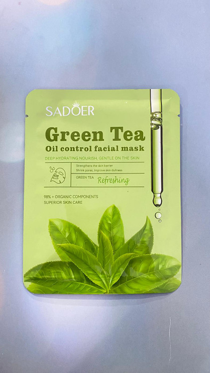 ماسک ورقه ای صورت سادور چای سبز