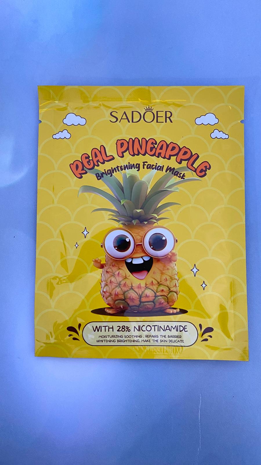 ماسک ورقه ای صورت سادور آناناس