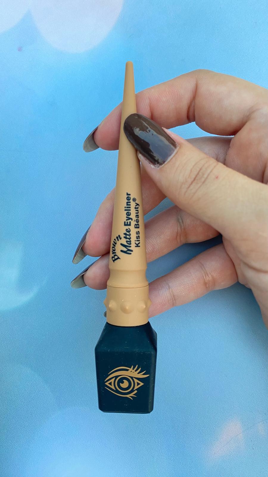 خط چشم ماژیکی کیس بیوتی Kiss Beauty - رنگ قهوه ای