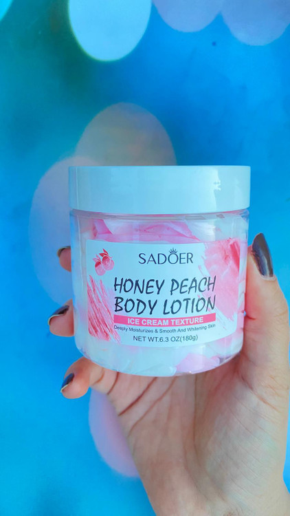 بستنی بدن سادور هلو و عسل گالری فیورا