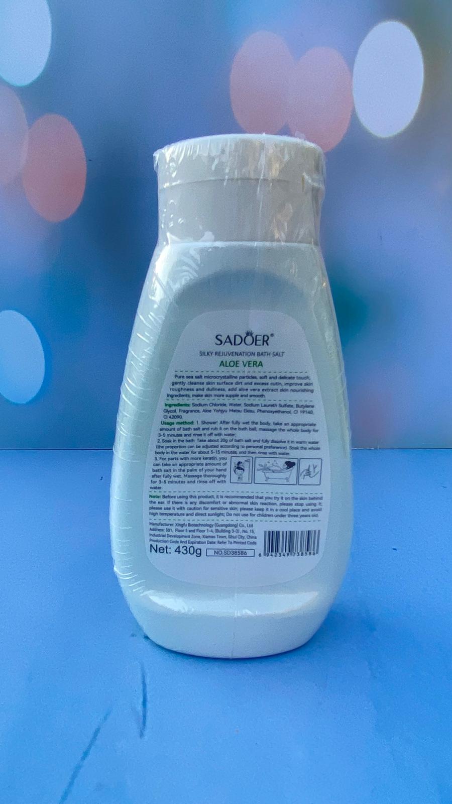 نمک بدن آلوئه ورا سادور