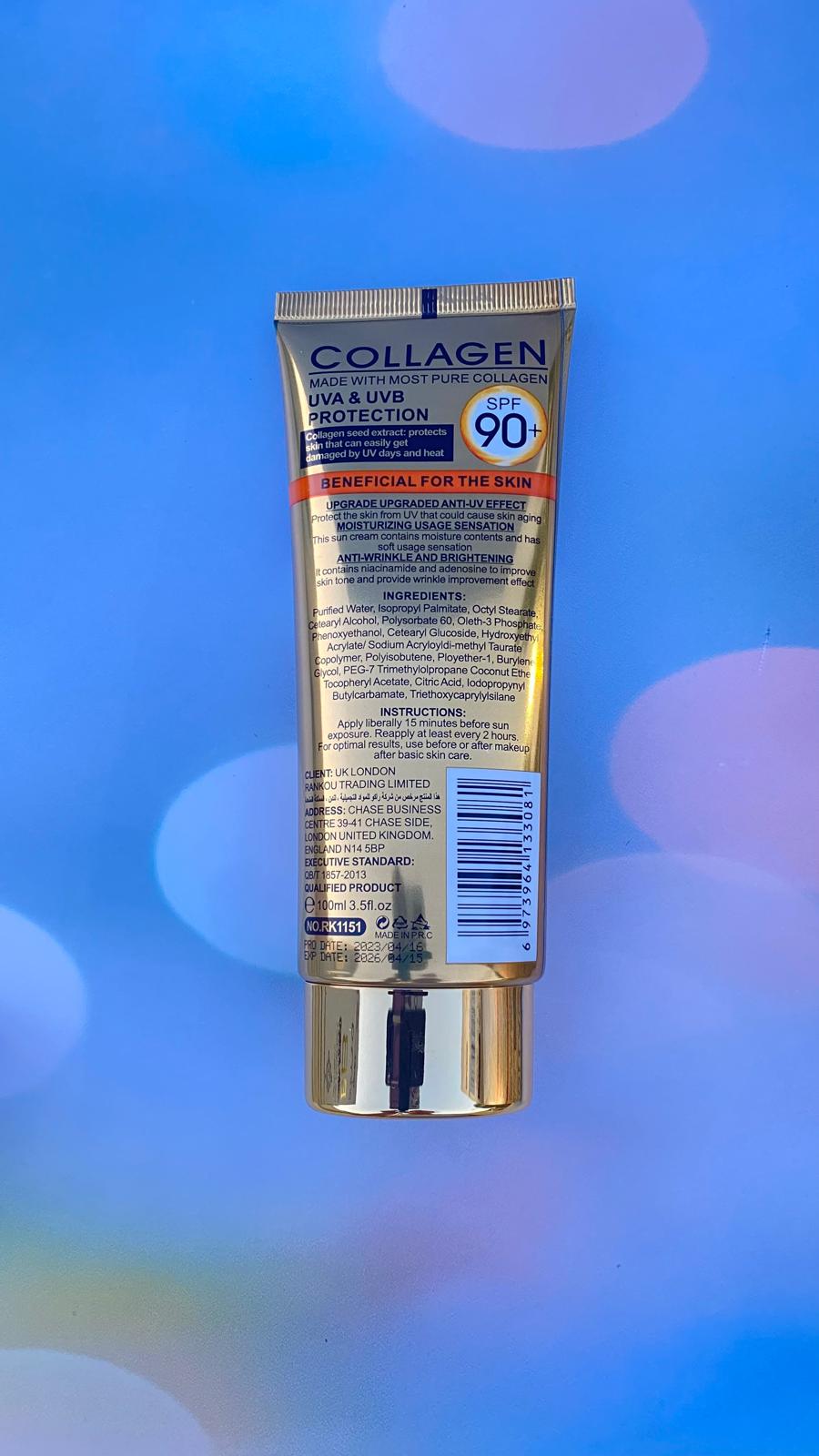 ضدآفتاب حاوی کلاژن برند راکو RAKO