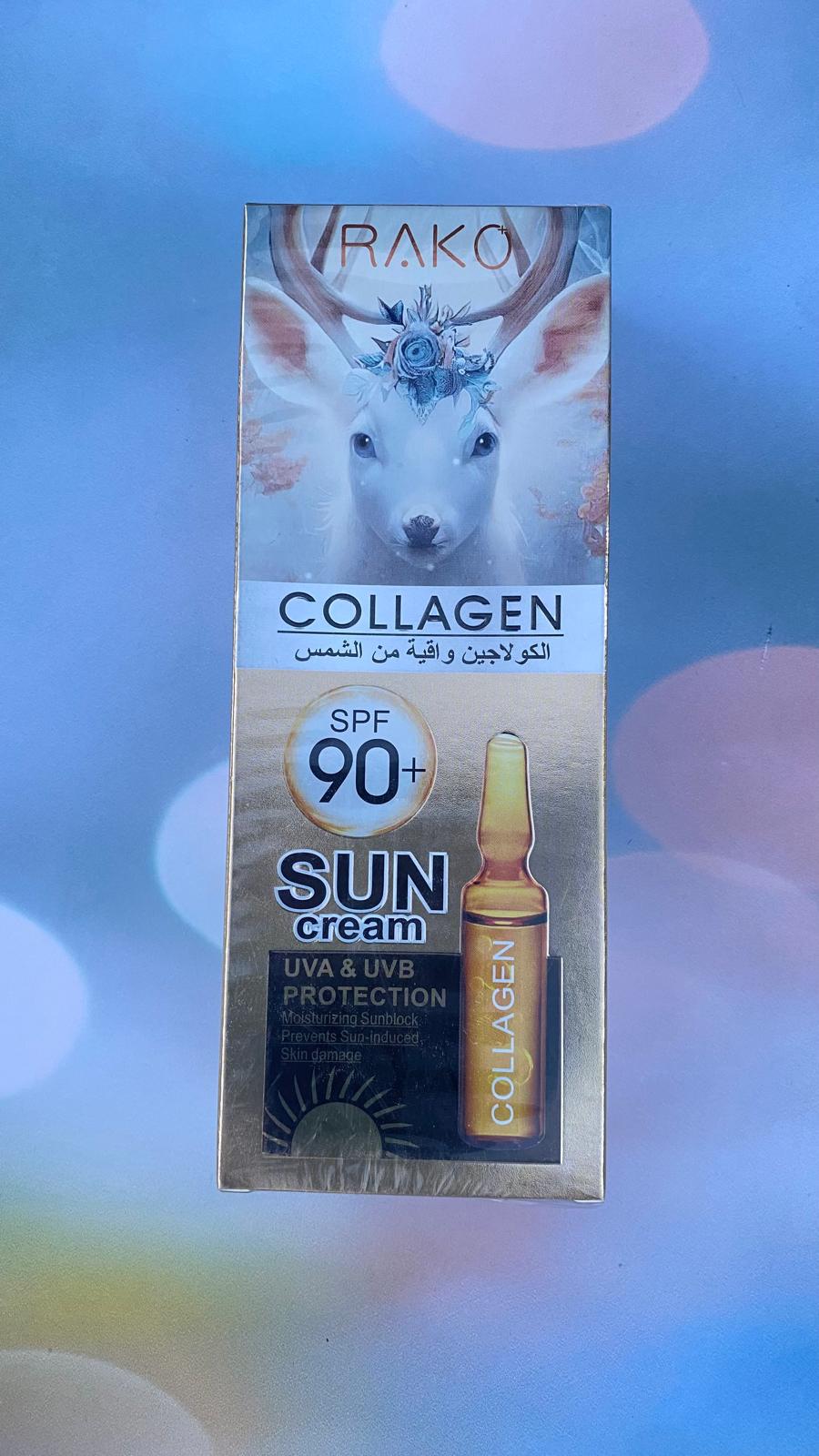 ضدآفتاب حاوی کلاژن برند راکو RAKO