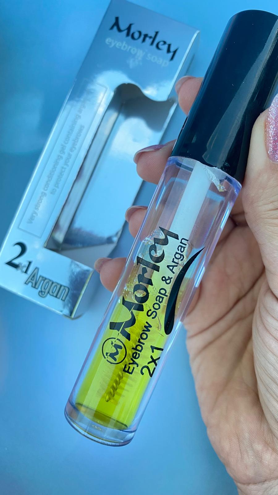 ژل لیفت ابرو مورلی حاوی روغن آرگان Morley